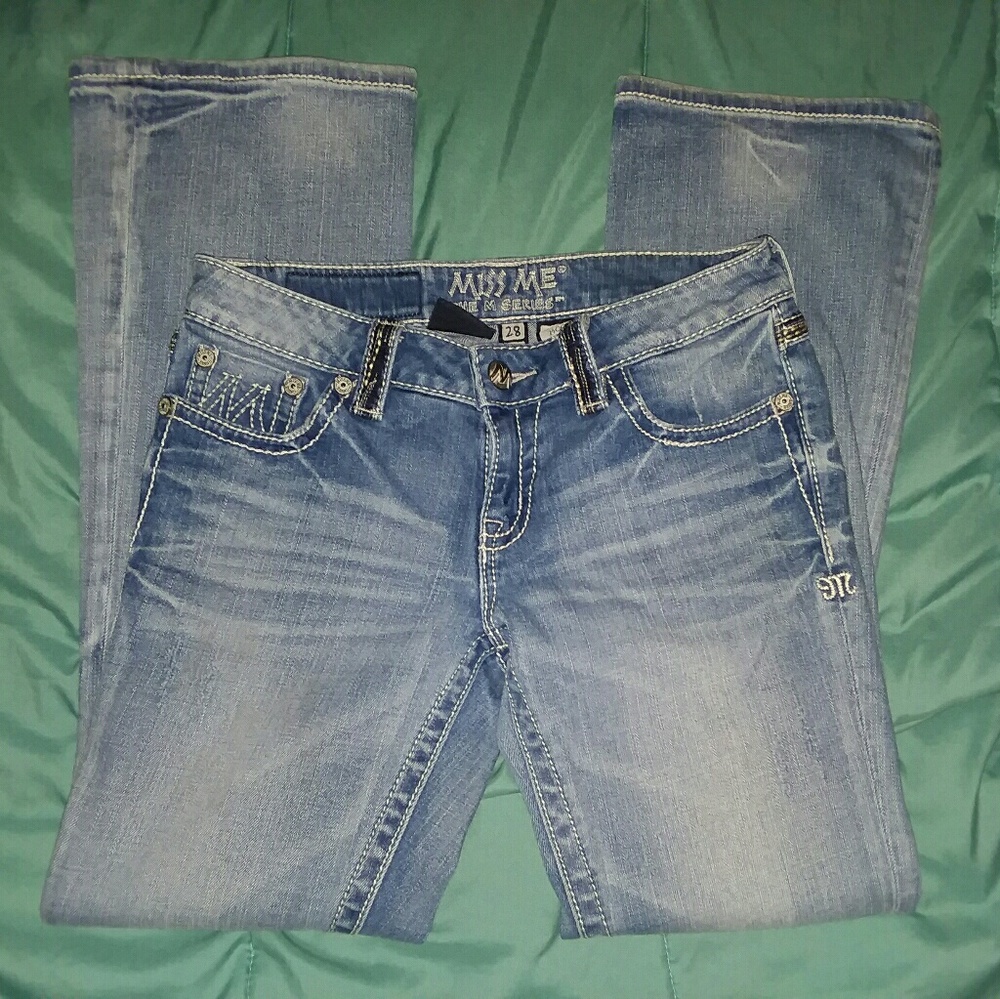 Miss me jeans 28 bootcut - Picture 2 of 5